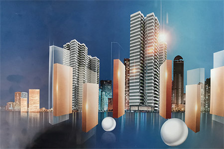 一线河景房大套四双卫横厅设计园林式小区滨河公园旁